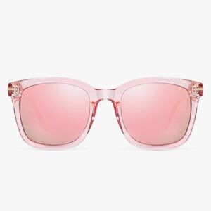 🌸 Pink Mirrored Sunglasses